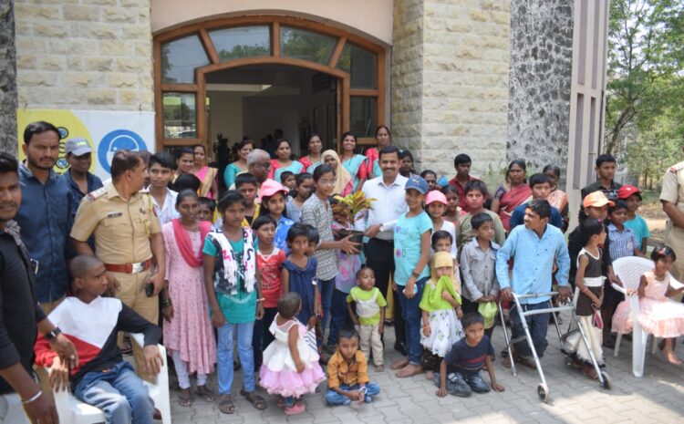  Disabilities children visited the Police Training Center Turchi