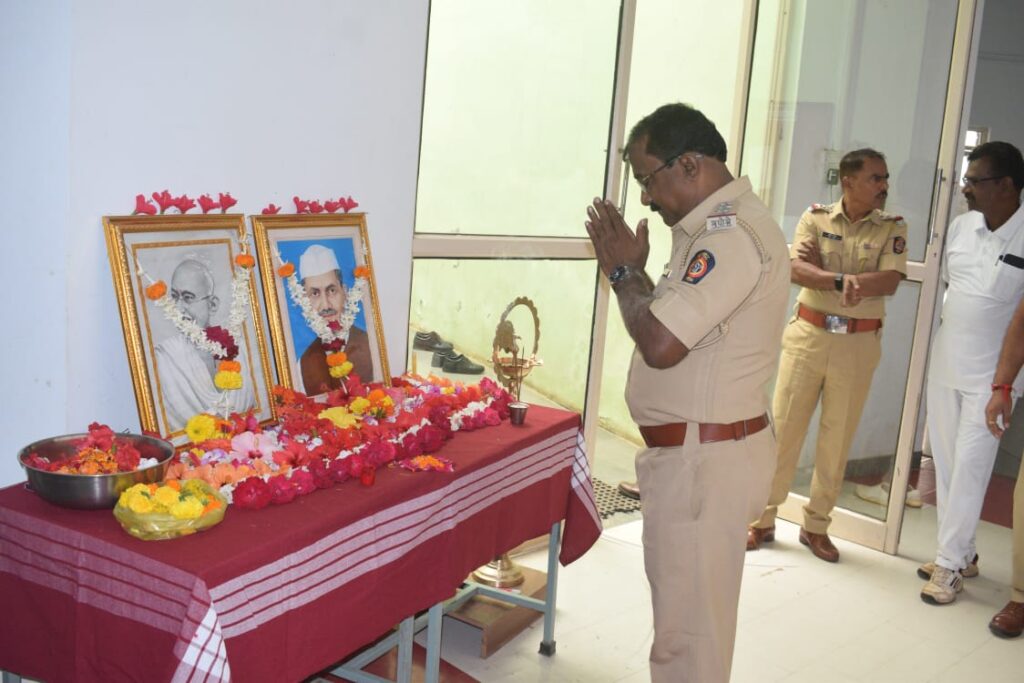 राष्ट्रपिता महात्मा गांधीजी यांची पंतप्रधान लाल बहादुर शास्त्रीजी यांची जयंती साजरी करण्यात आली.